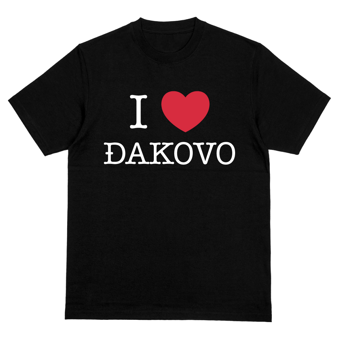 I love Đakovo (U usta ti ga spa…) – Majica kratka