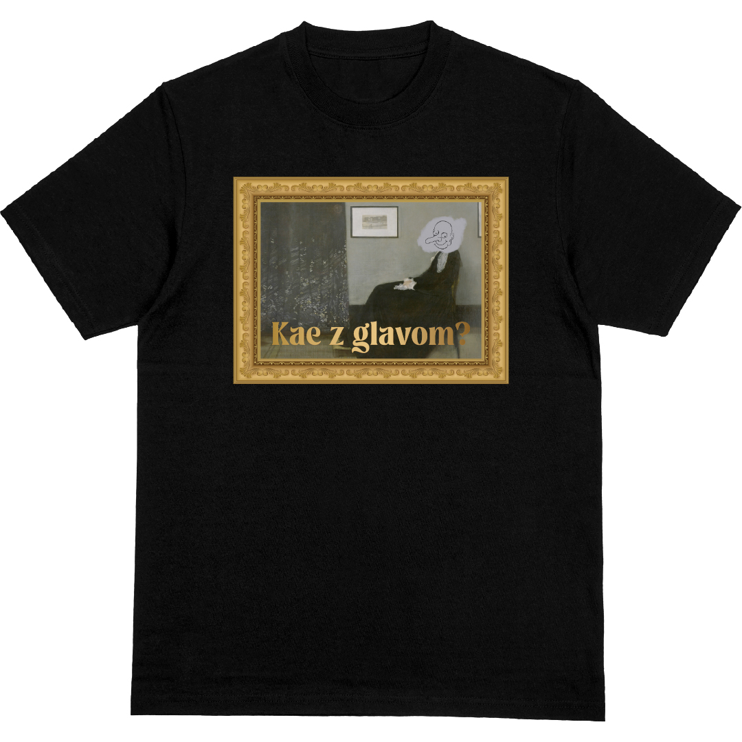 Kae z glavom? – Majica kratka