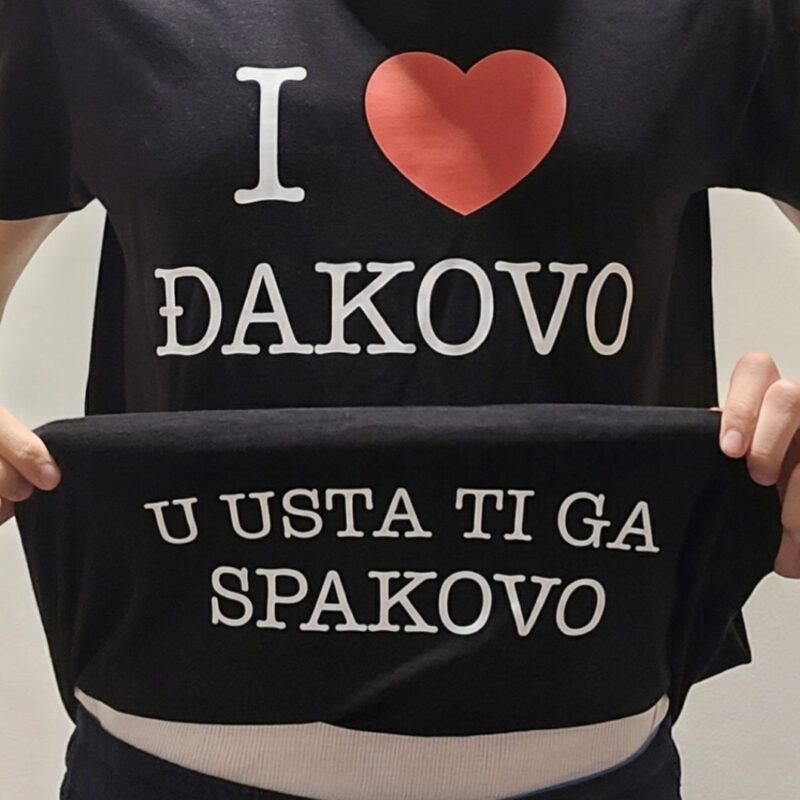 I love Đakovo (U usta ti ga spa...) - Majica kratka